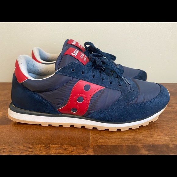 saucony red white blue